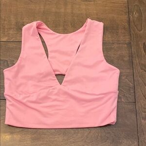 Pink Sleeveless Women's Top